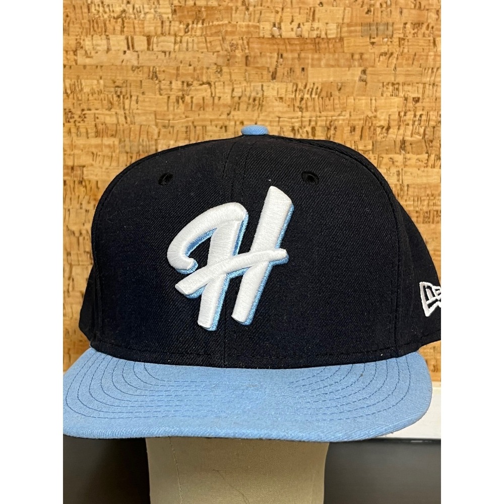 New Era 59FIFTY Helena Brewers MiLB Fitted Hat Navy Blue Light Blue Size 7 1/2